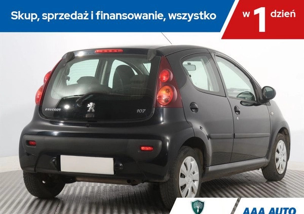 Peugeot 107 cena 17000 przebieg: 124029, rok produkcji 2013 z Płońsk małe 191